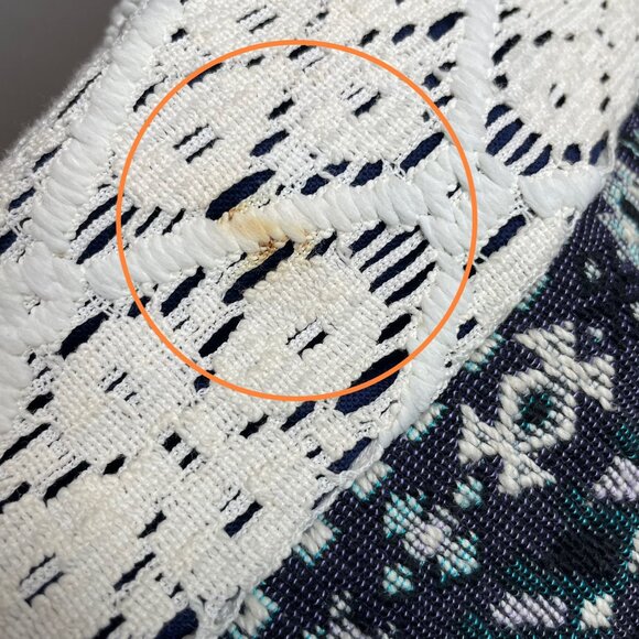 Vintage Chessa Davis Skirt Patchwork Stripes Velvet Lace Tapestry Belt Hippie - Picture 11 of 16